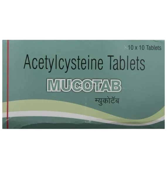 mucotab tablet 10's